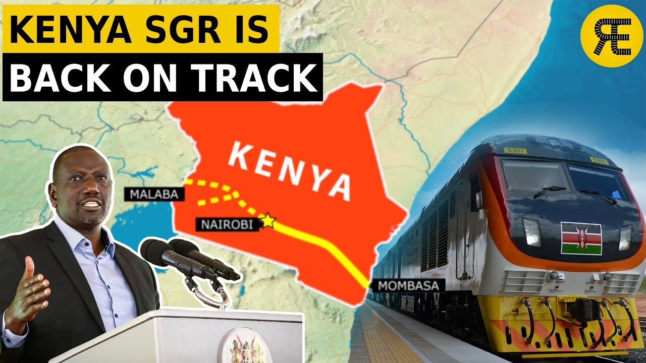 Video thumbnail for Kenya Revives Its $10B Mega Rail Project Without China’s Support
