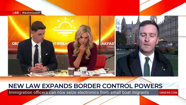 Video thumbnail for WATCH: Britain 'must leave the ECHR' to tackle migrant crisis, Matt Vickers says