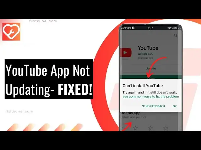 Video thumbnail for YouTube App Not Updating (Google Play) fixes #5