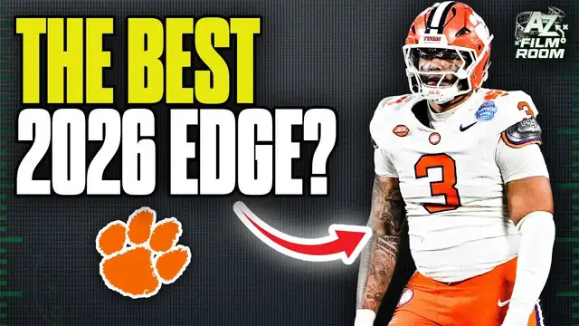 'Video thumbnail for a to z sports film room: tj parker 2026 nfl draft scouting report'
