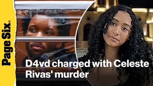 Video thumbnail for D4vd charged with murder of 14-year-old Celeste Rivas in Los Angeles