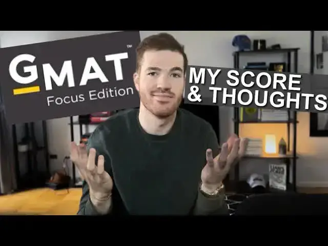 'Video thumbnail for I took the GMAT Focus Exam on the first day it came out. (my score & experience)'