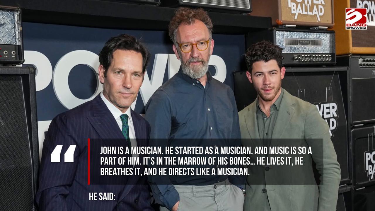Video thumbnail for Nick Jonas shares his admiration for Power Ballad director John Carney