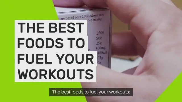 Video thumbnail for The best foods to fuel your workouts