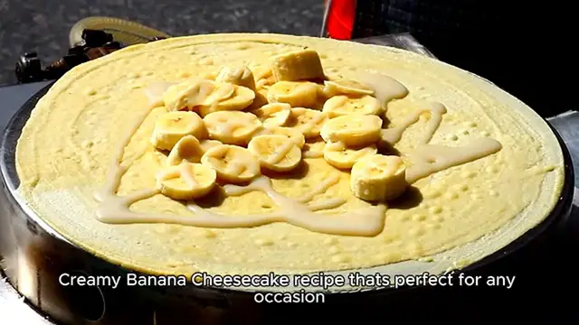 Video thumbnail for Creamy Banana Cheesecake recipe