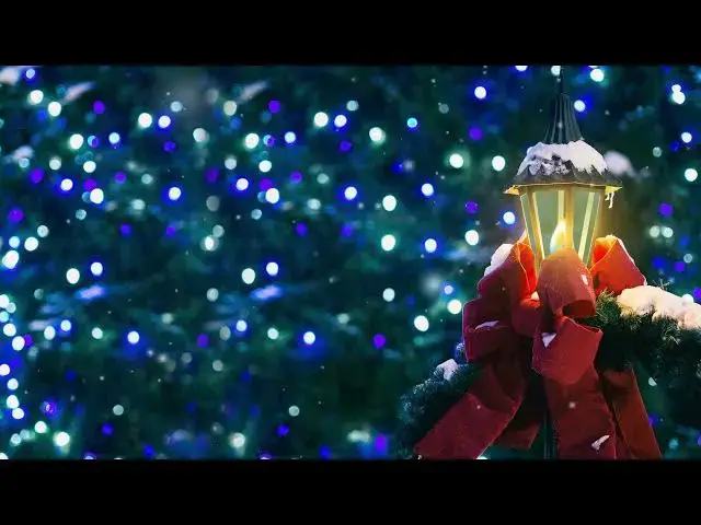 Video thumbnail for Christmas Lamp Flame Light