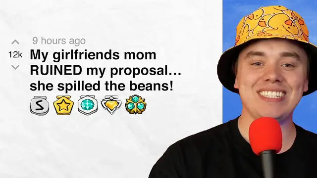 Video thumbnail for My girlfriends mom RUINED my proposal… she spilled the beans! - r/amioverreacting | Reddit Stories