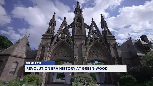 Video thumbnail for America 250th: Revolution-era history at Green-Wood Cemetery