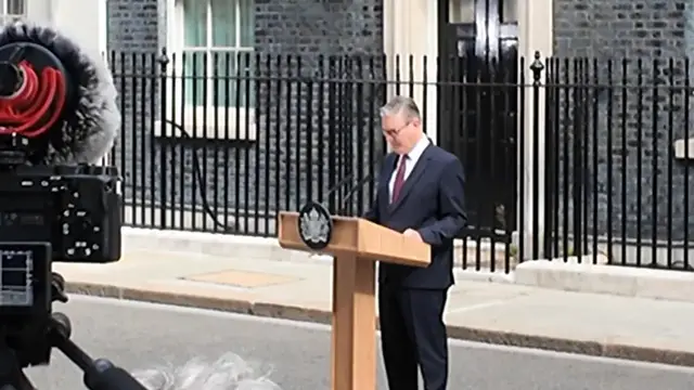Video thumbnail for Japan: British Prime Minister Starmer announces resignation.