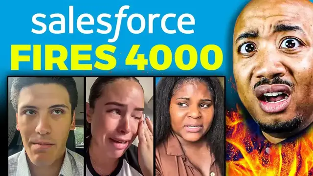 'Video thumbnail for Orlando Miner: salesforce fires 4000! tech layoffs and job security in the age of ai'