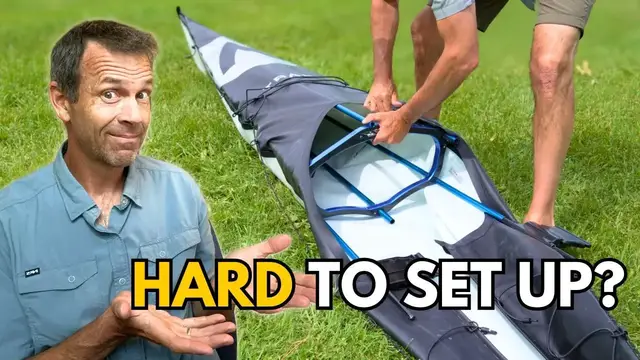 Video thumbnail for Is a TRAK Kayak Hard to Set Up? Real-Time Assembly
