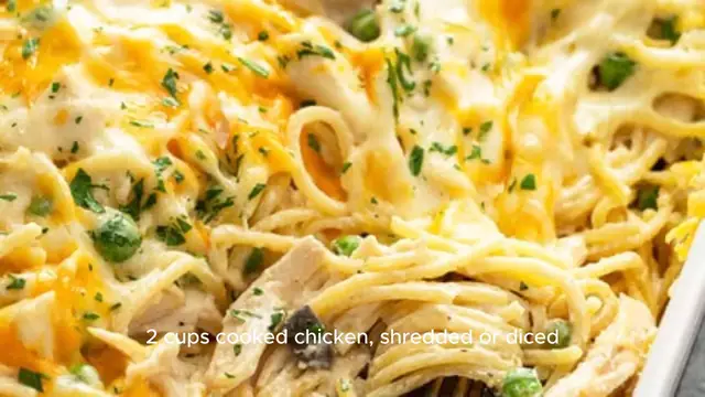 Video thumbnail for Chicken Tetrazzini Recipe