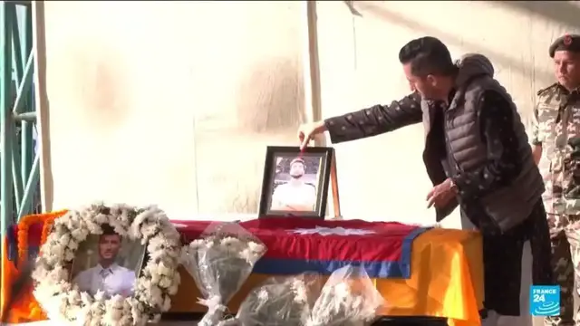 'Video thumbnail for Slain Nepali hostage's body repatriated after release by Hamas'