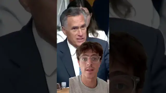 'Video thumbnail for Mitt Romney During Hearing on Congressional Stock Trading'
