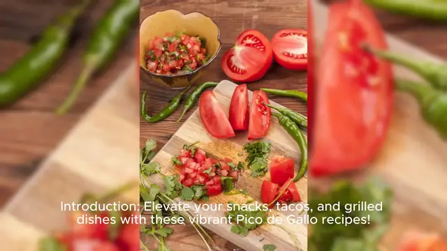 Video thumbnail for Pico De Gallo Recipes