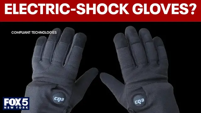 Video thumbnail for ICE electric-shock gloves could face lawsuits in New York