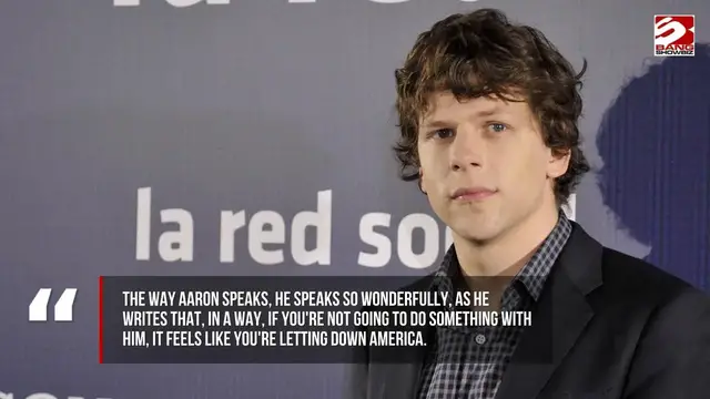Video thumbnail for Jesse Eisenberg turned down chance to reprise his role as Mark Zuckerberg in The Social Reckoning