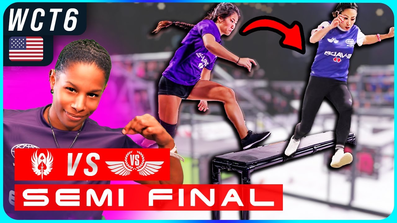 Video thumbnail for Worlds FIRST WOMENS Parkour Tag Tournament! | WCT6 - SF1