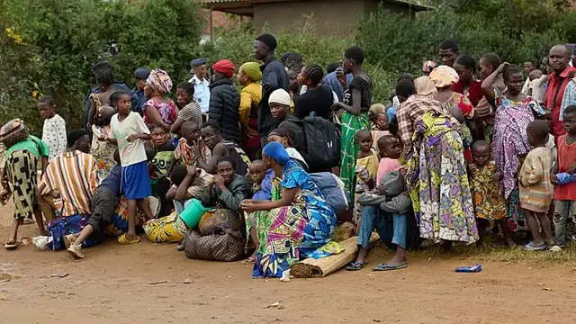 Video thumbnail for Thousands of Congolese flee to Burundi amid renewed M23 violence