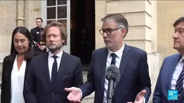 'Video thumbnail for French Socialists confirm will vote against PM in no-confidence motion'