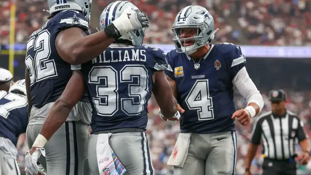 Video thumbnail for NFL Preview: Cowboys vs. Buccaneers - Game Predictions!