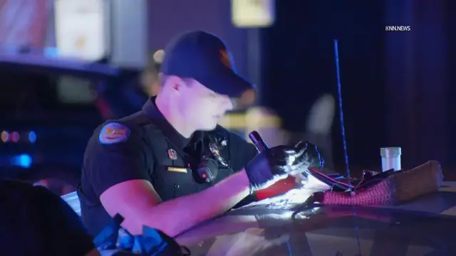 Video thumbnail for US, Phoenix: Phoenix Police Grapple Stolen Vehicle.