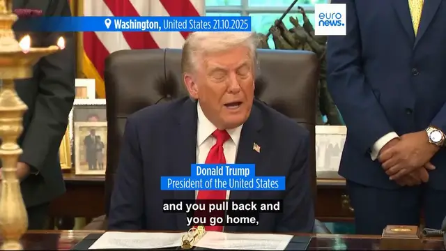 'Video thumbnail for Trump doesn’t want ‘wasted time’ with Putin as plan for Budapest meeting is called off'