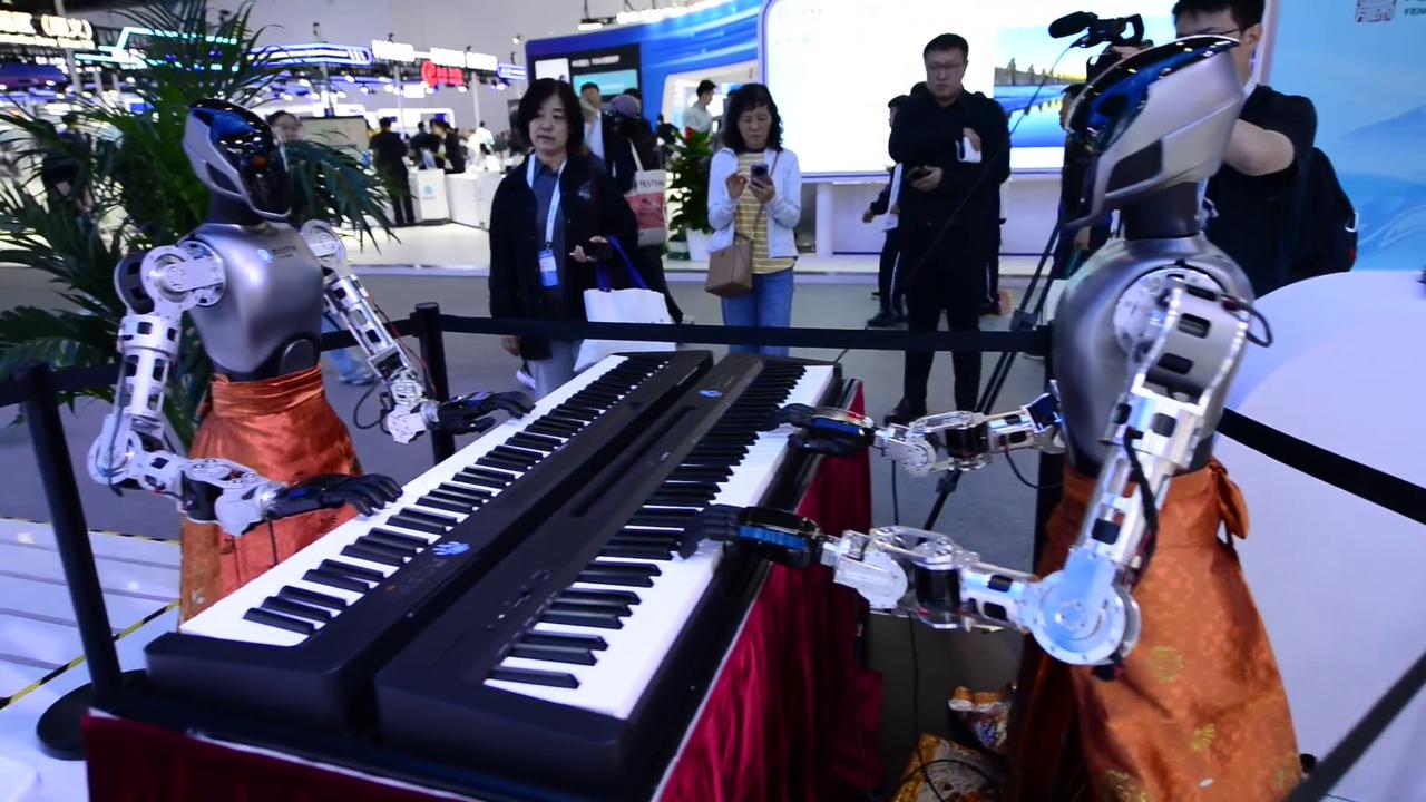 Video thumbnail for China: 28th China Beijing International High tech Expo.