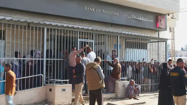 'Video thumbnail for Gaza reclaims normalcy with bank openings amid ongoing Israel, Hamas body exchanges'