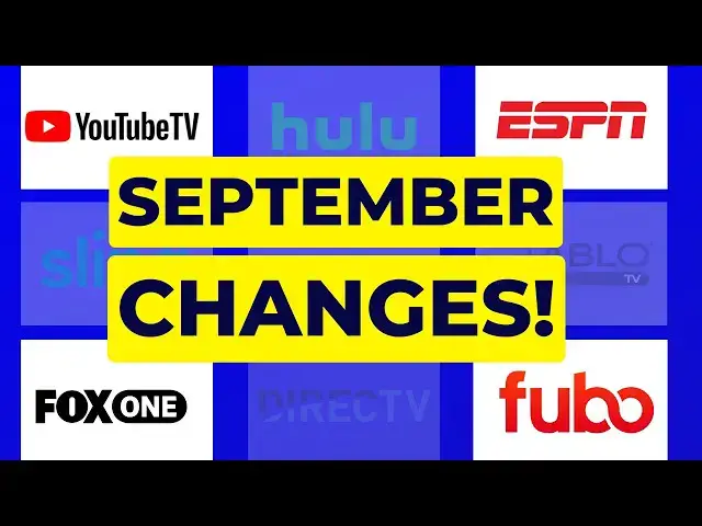 'Video thumbnail for Big Streaming TV Changes for September 2025!'