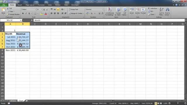 'Video thumbnail for Create a Scrollable Chart for your Excel Dashboards'