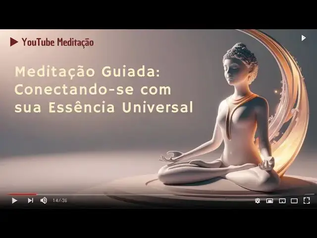 Video thumbnail for Meditação Guiada: Conecte-se com Sua Essência Universal e Transforme Sua Vida! ✨