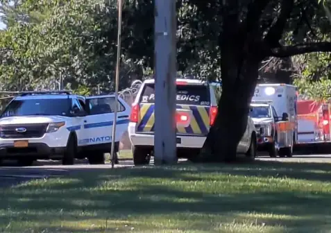 Video thumbnail for Evacuation recommendations lifted during fire/hazmat response in Congers