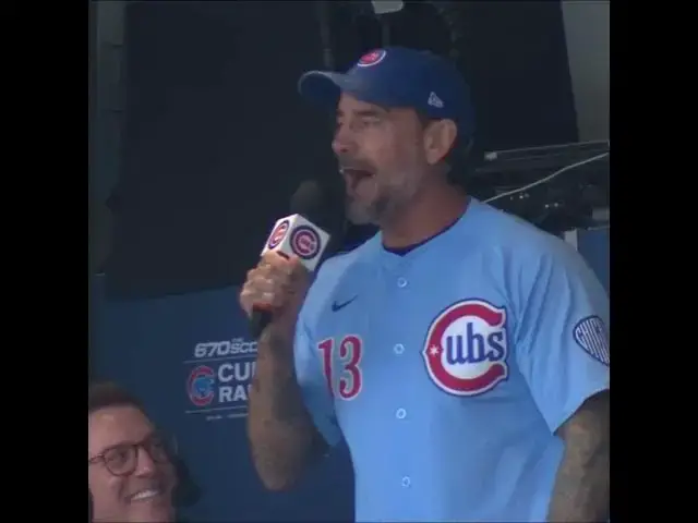 'Video thumbnail for CM Punk Sings "Take Me Out to the Ballgame" During 7th Inning Stretch! | 09/05/2025'