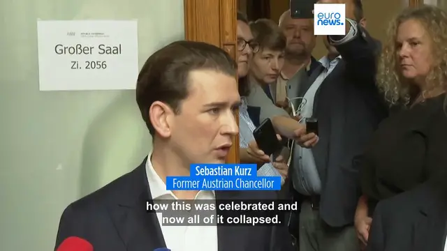 Video thumbnail for Vienna court clears former Chancellor Sebastian Kurz of false statement charges