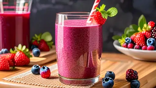 Video thumbnail for Low FODMAP Berry Smoothie