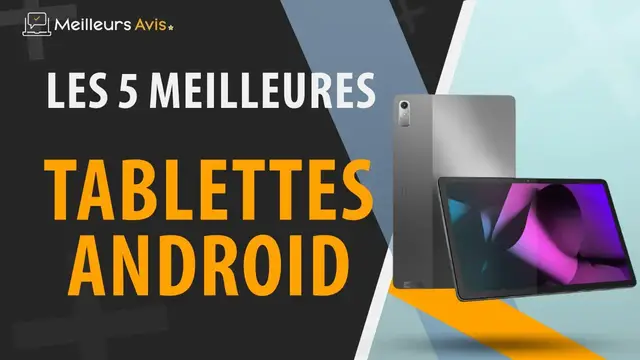Video thumbnail for ⭐️ MEILLEURE TABLETTE ANDROID - Comparatif 2023