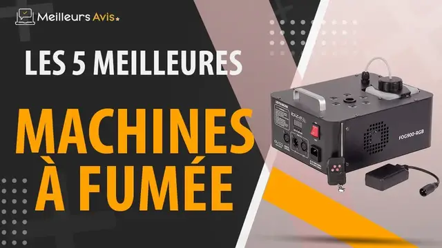 Video thumbnail for ⭐️ MEILLEURE MACHINE À FUMEE - Avis & Guide d'achat (Comparatif 2022)