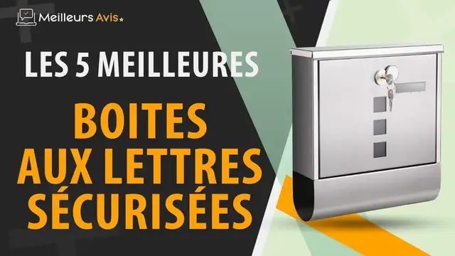 Video thumbnail for ⭐️ MEILLEURE BOITE AUX LETTRES SÉCURISÉE - Avis & Guide d'achat (Comparatif 2022)