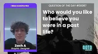 Video thumbnail for Zach was a parrot in a past life. Squawk squawk!