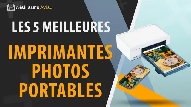 Video thumbnail for ⭐️ MEILLEURE IMPRIMANTE PHOTO PORTABLE - Comparatif 2023