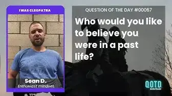 Video thumbnail for Sean was Jesus himself in a past life, according to him. What a life!