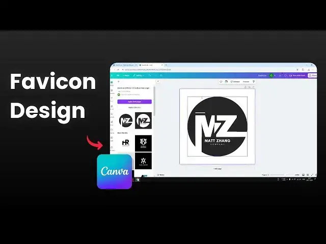 'Video thumbnail for How to Create a Favicon in Canva'