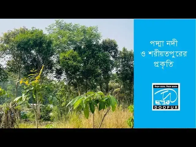 Video thumbnail for পদ্মা নদী ও শরীয়তপুরের প্রকৃতি। NATURE OF BANGLADESH| DOOPUR