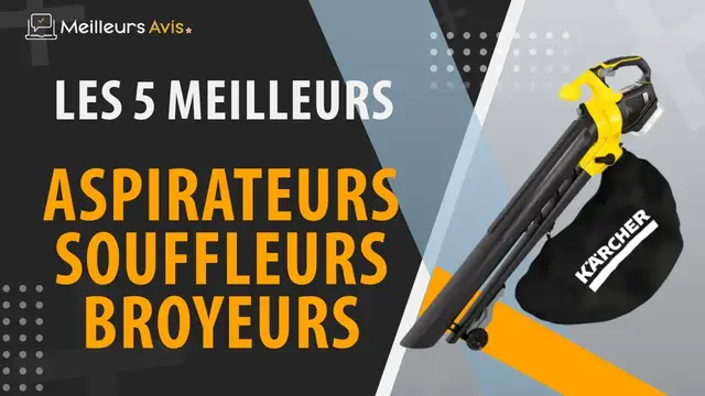 Video thumbnail for ⭐️ MEILLEUR ASPIRATEUR SOUFFLEUR BROYEUR - Comparatif 2023