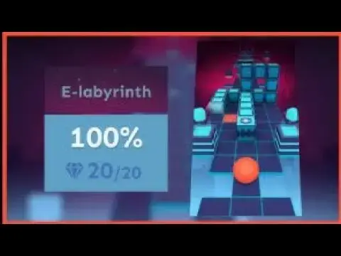 Video thumbnail for Rolling Sky Remake LabyrinthV4   20/20 💎 [No Crowns]