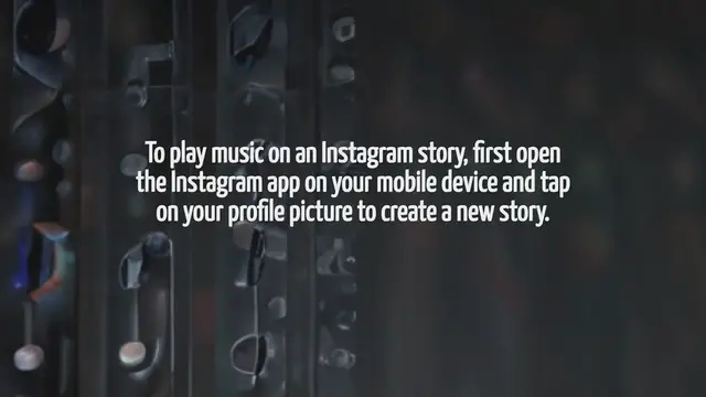 'Video thumbnail for How To Play Music On Instagram Story'