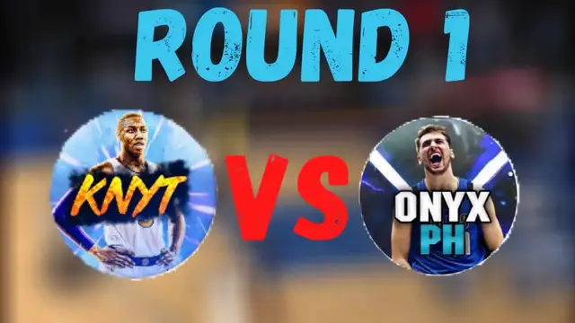 'Video thumbnail for KNYT: nba live mobile youtubers tournament round 1 vs onyxph! clutch basketball game'