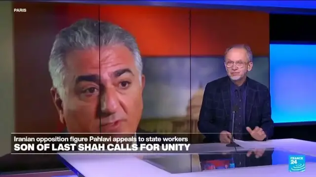 Video thumbnail for Iran warns 'fully prepared for war' if US intervenes as protests enter third week