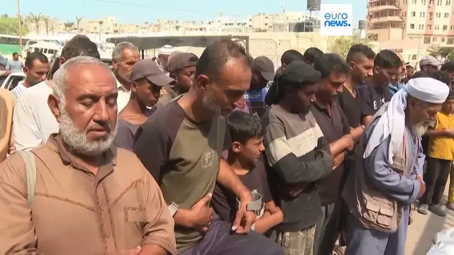 'Video thumbnail for At least 17 killed in Israeli strikes in Gaza as Western countries recognise Palestinian statehood'